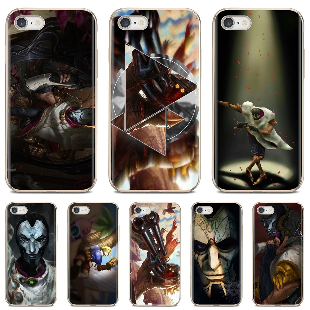 Мягкий чехол из ТПУ LOLs-лиги-ofs-Legends-Jhin-Singed для Huawei P30 P40 P20 P7 P8 P9 P10 Lite Plus Pro 2015 2016 2017 Mini |
