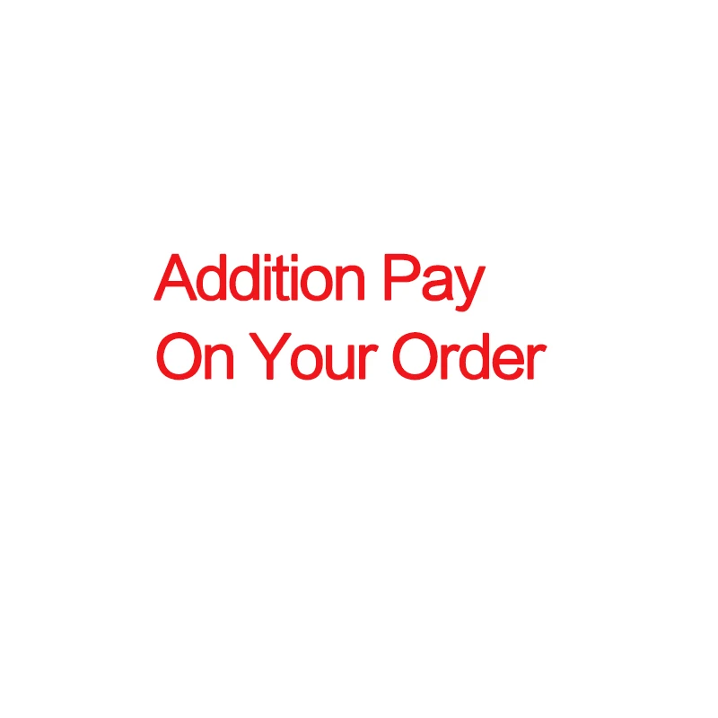 

Extra Fee For Remote Area Shipping Or Product Resending