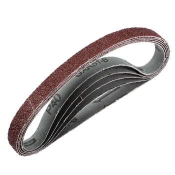 

uxcell Aluminum Oxide Sand Belts 40 Grit 5pcs