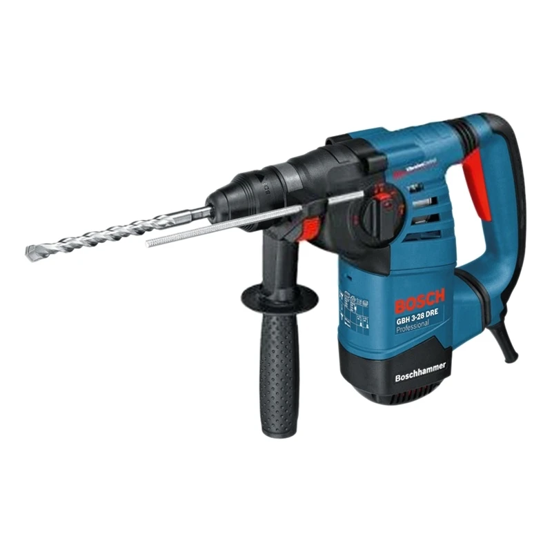 Перфоратор электрический Bosch GBH 3-28DRE (Мощность 800 Вт, энергия удара 3,5 Дж., 900 об/мин, 4000 уд/мин, патрон SDS+, кейс)