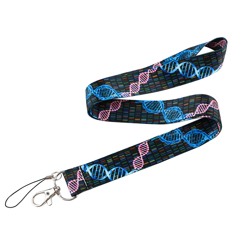 PF958 Gene DNA Lanyard For Keychain ID Card Cover Pass student