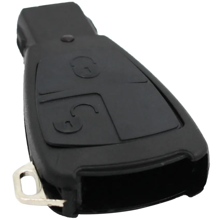 Replacement Shell For Mercedes C E S Class Uncut Key Keyless Remote FOB Case 2 Buttons+ Insert Key