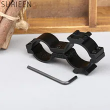 25,4 мм 30 мм двойное кольцо для прицела, двойные кольца, фонарик для прицела, крепление для прицела, 20 мм, боковая направляющая для винтовки, тактические охотничьи аксессуары