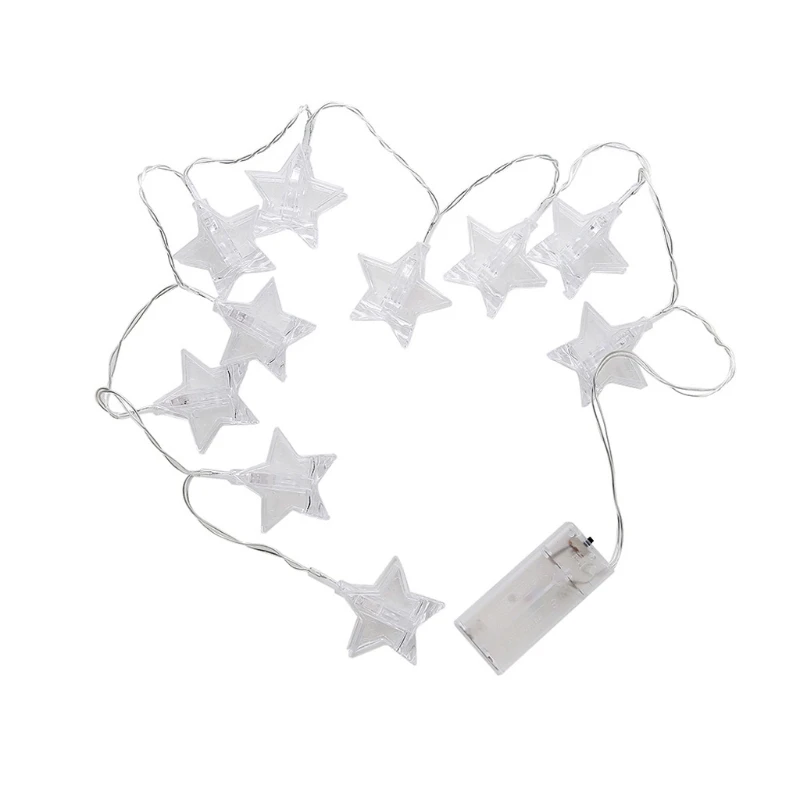 

LED String Light 10LED Battery Operated Clip String Light Party Decoration Light