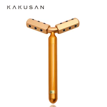 

AbbasHealth Golden 3d Face Lift Trimmer Roller Trimmer Purple Portable Roller Slimming Massager Face Roller Trimmer Beauty Tools