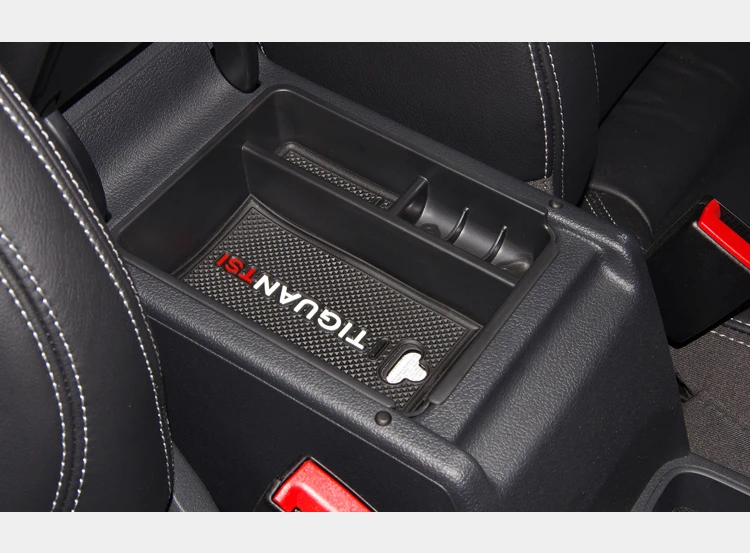 Подлокотник для хранения Коробка VW Tiguan MK1 2009 2010 2011 2012 2013 2014 2015 2016 2017 центральной