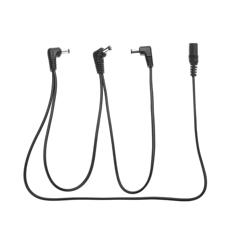

3 Way Electric Guitar Effect Pedal Power Supply Cube Plug 9V Chain Power Supply Cable Splitter Lead Wire Guitar Accessories