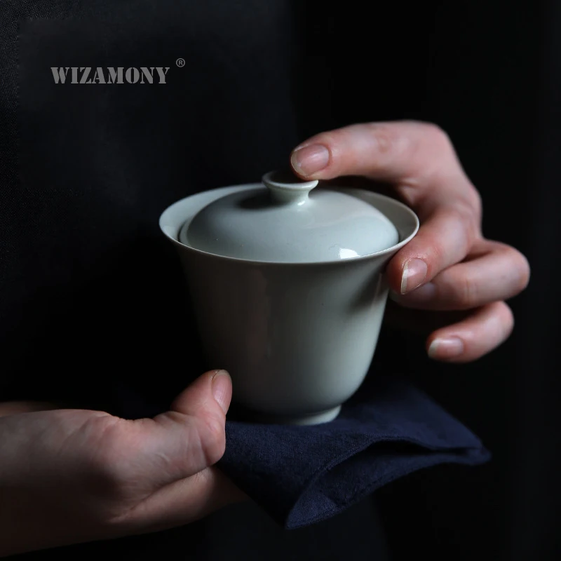 1 шт. WIZAMONY китайский чайный набор кунг-фу gaiwan Чайник чашки яркая кружка чайные