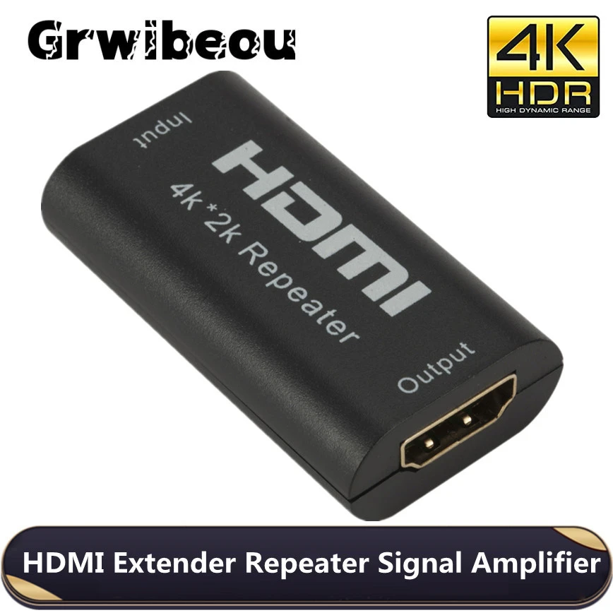 Signal Repeater Amplifier | Hdmi Extender Repeater | Hdmi Booster 4k - Kvm Switches - Aliexpress