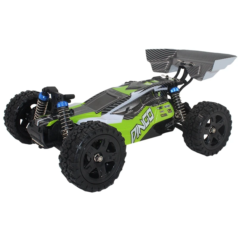 

FFYY-1651 1/16 2.4G 4Wd 40Km/H Waterproof 390 Brushed Rc Car Dingo Off-Road Buggy Truck-Green Eu Plug