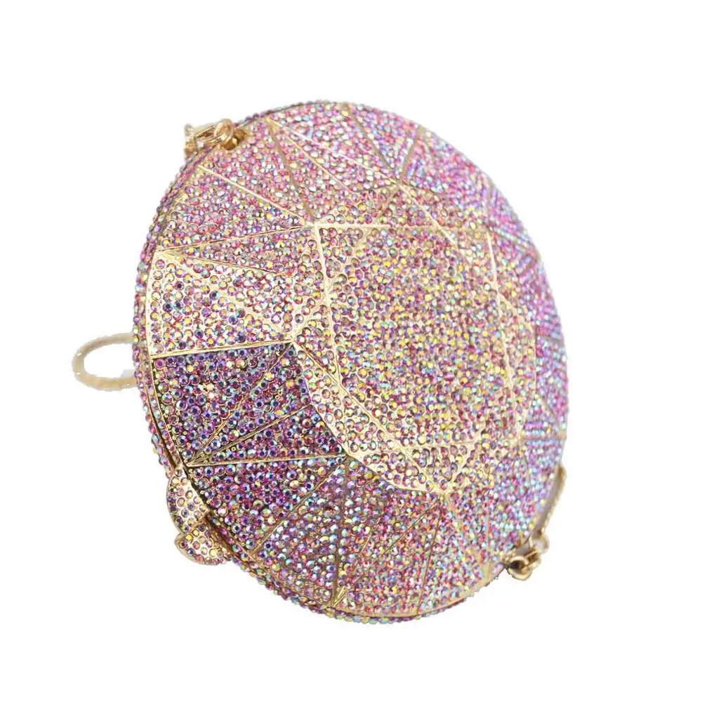KHNMEET Diamond Crystal bags Geometric Fashion Luxury Brand Clutch Bags Women Party Evening Bags Purse Handbags SC996