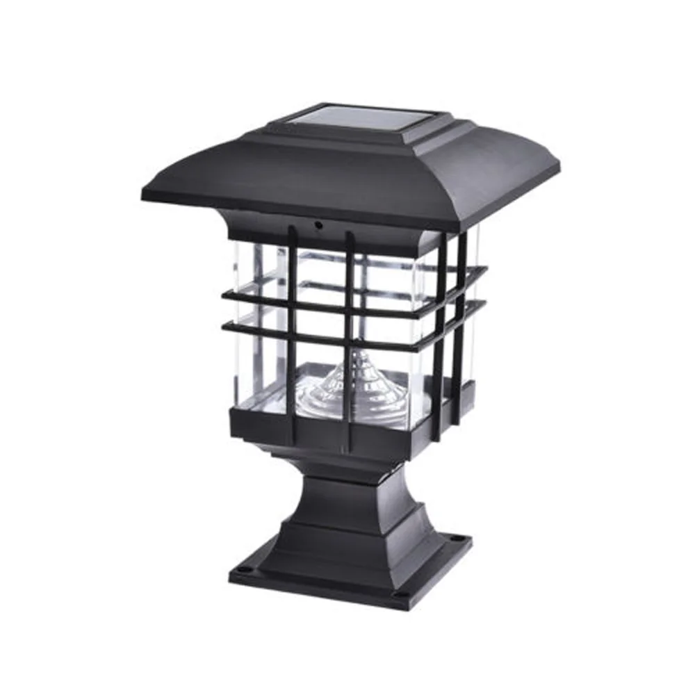 1x светодиодный светильник на солнечной батарее водостойкая лампа настенная