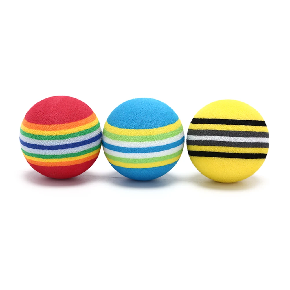 10Pcs Golf Sponge Soft Rainbow Balls Swing Training Foam Golfer/ Tennis golf ball | Спорт и развлечения