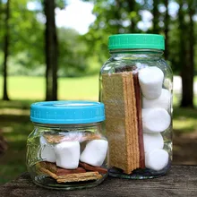 12/16 шт. Пластик уплотнительная крышка Стекло банка для хранения уплотнительная крышка бытовой Кухня уплотнительная крышка UV1055