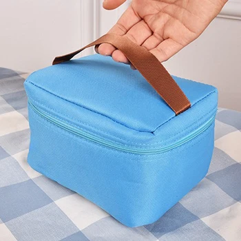 

4 Color Picnic Packet Waterproof Cooler Heat Preservation Food Thermal Bag Small Home Practical Bento Box Student Business Trip