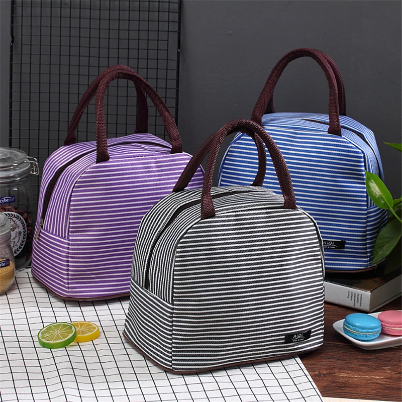 

2019 Good Quality Hand Carry Thickened Bag Picnic Protable Food Organizer Cooler Insulated Bag New Lunch Bags Handbags