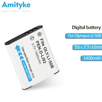 

Digital Camera Battery for Olympus Li 50B D-Li92 LI-50B Pentax D-LI92 Battery Tough XZ-1 SZ-30MR SZ-10 SZ-11 SZ-20 SP800UZ