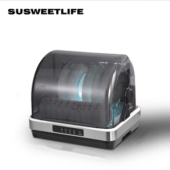 

Ultraviolet disinfection cabinet household small desktop mini with drying kitchen baby tableware teacup tableware rack