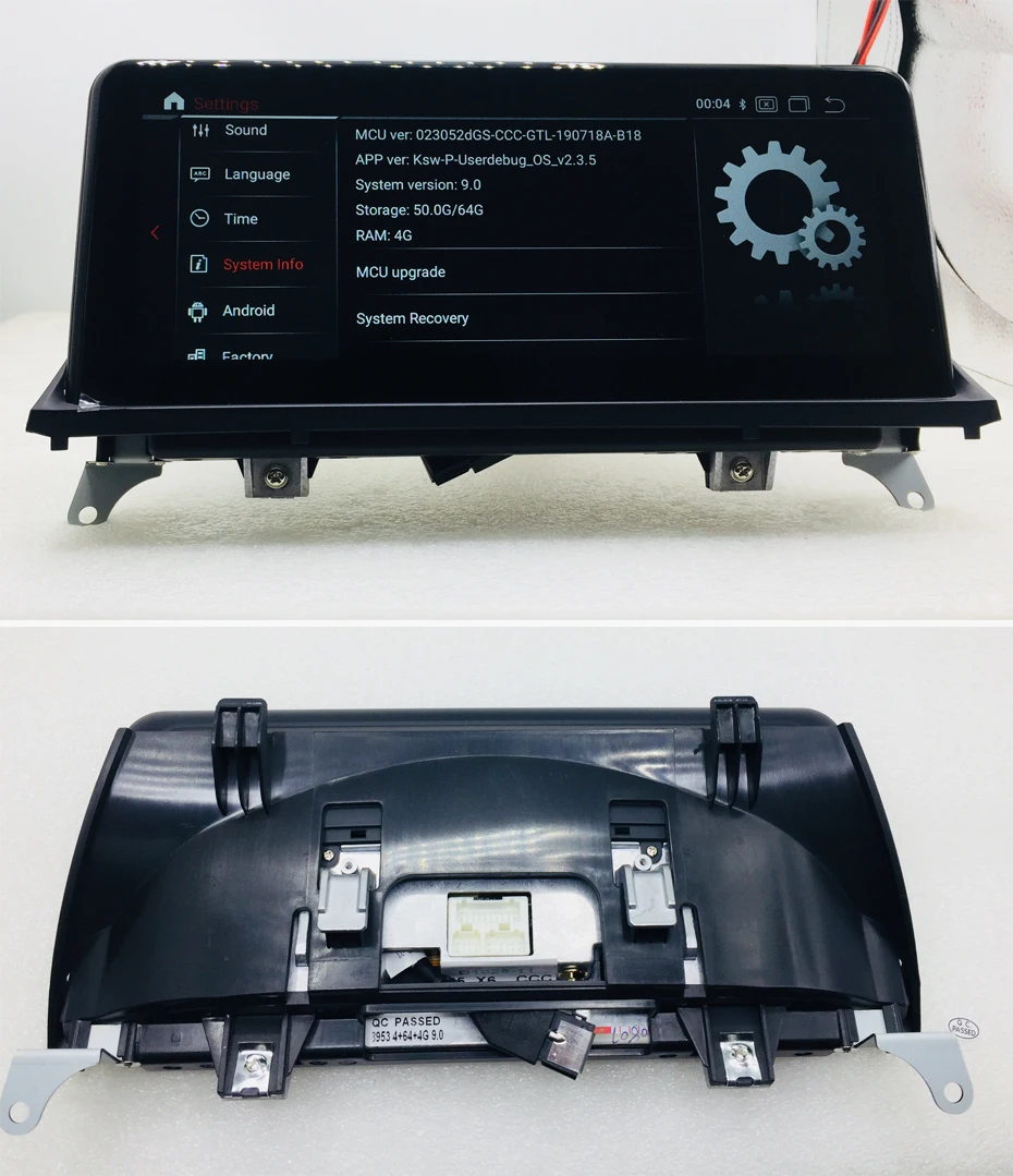 Clearance KANOR 10.25inch ID7 4G+64G Android 9.0 car multimedia player gps navigation for BMW X5 E70 X6 E71 with CIC CCC system 2007-2013 11 Clearance KANOR 10.25inch ID7 4G+64G Android 9.0 car multimedia player gps navigation for BMW X5 E70 X6 E71 with CIC CCC system 2007-2013 11