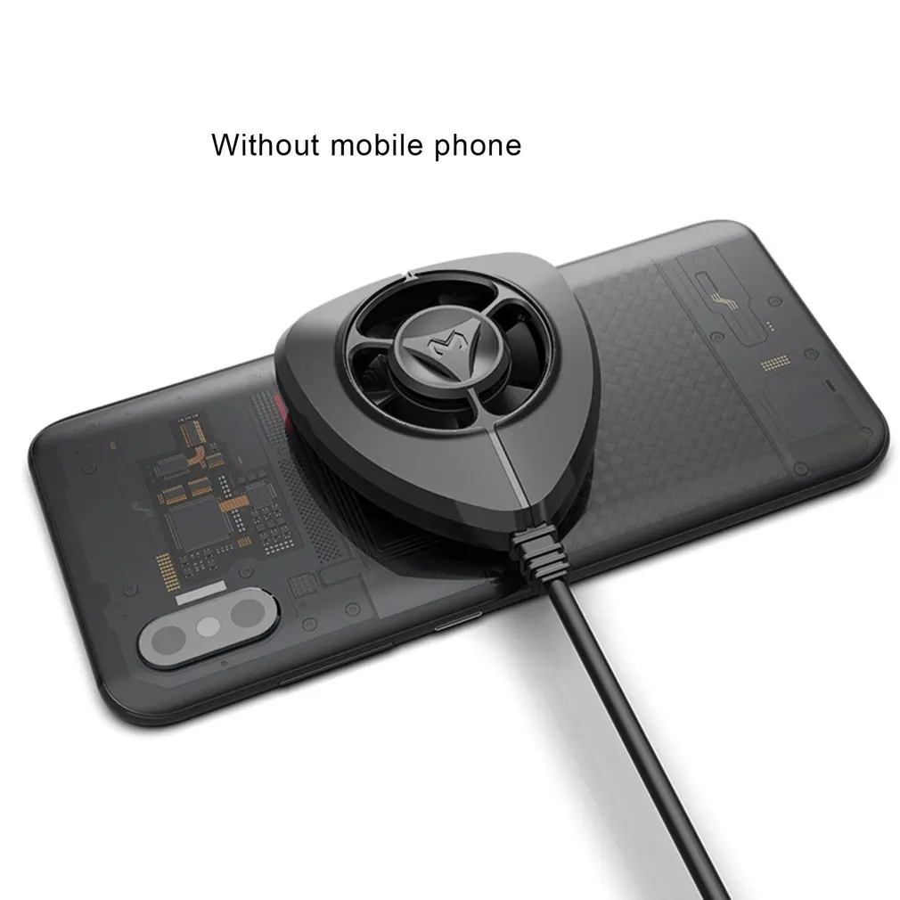 

2020 New Mobile Phone Radiator Cold Wind Handle Fan Dl01 For Pugb Cooler Cooling Fan Sunction Heat Dissipation
