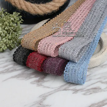 

50yards 30mm 45mm silver purl hollow out mesh ribbon for wedding party decoration supplies bouqet flower packing bow