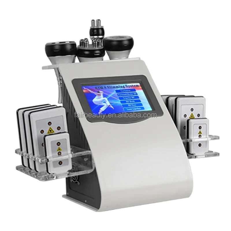 PROD 1005003165048215 2021 NEW 6 in 1 Vacuum Lipo Ultrasonic Cavitation
Radio Frequency Multipolar RF Body Slimming Machine Skin Lifting
Tighten Anti-