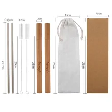 Очиститель для питьевой соломы, набор кистей, инструменты, 304 нержавеющая сталь, портативный многоразовый