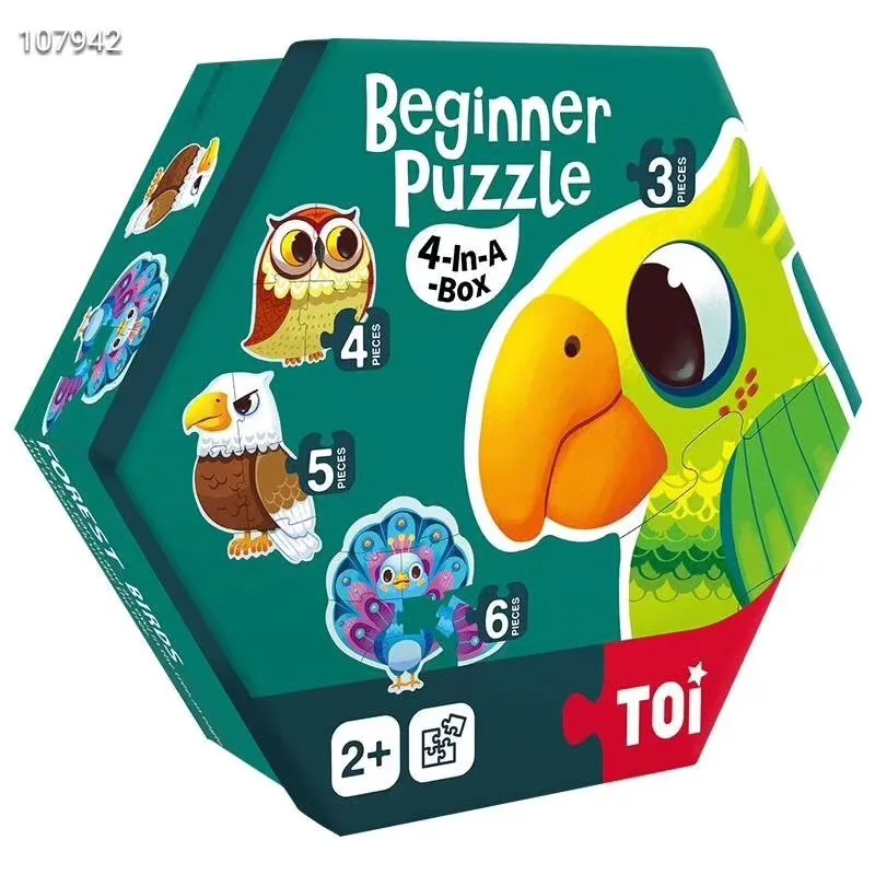 

Toi New Products peginner Puzzle Large Pieces Early Education Jigsaw Puzzle Children'S Educational Toy, 2-4 Years Old Little Han