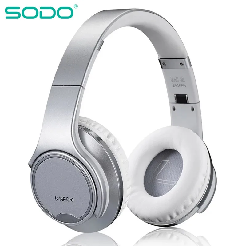 Bluetooth наушники 2 в 1 складные NFC Hi Fi с микрофоном|Наушники и гарнитуры| |