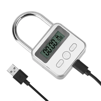 Adult Game Electronic Timer Erotic Bondage Timer Switch Sex Toys Fetish Restraints Digital Time Lock For Couples Accessories 6