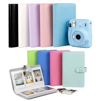 

96 Pockets 2x3 inch Mini Wallet Photo Album Book PU Leather Cover for Fujifilm Instax Mini 11 9 8 7s 90 LiPlay LINK Film Paper