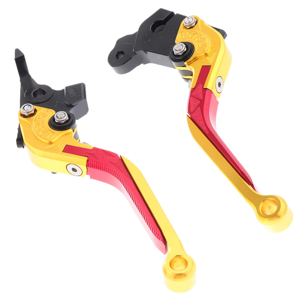 1 Pair Clutch Brake Handle Levers,  Drum Brake Lever Handle for Honda VTX1300 2003-2008 Motor Bike Motorcycle，3 Colors Newly