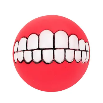 

Spherical Pet Toy Super Thick Silicone Vocal Tooth Ball Dog Toy Dog Training Bite Dog Vocal Toy Pet Supplies