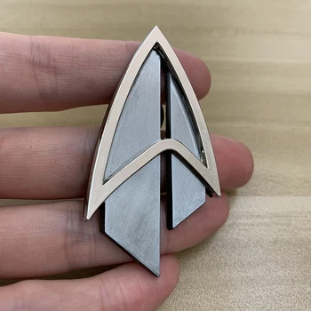 

Admiral JL Picard Pin The Next Generation Communicator Pin Brooches Badge Star Accessories Trek Badge Metal