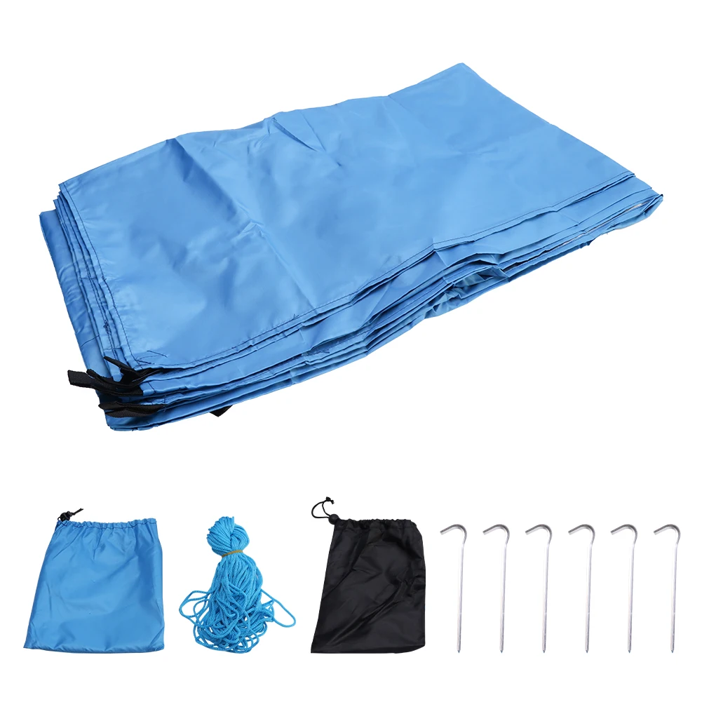 Rain Fly Outdoor Camping Awning Backpacking Traveling Tent Tarp Hiking Hammock Waterproof Portable Lightweight Sun Shelter | Спорт и