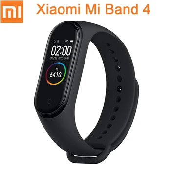 

Original Xiaomi Mi Band 4 Smart Miband 3 Color AMOLED Screen Bracelet Heart Rate Fitness Tracker Bluetooth5.0 Waterproof Miband4