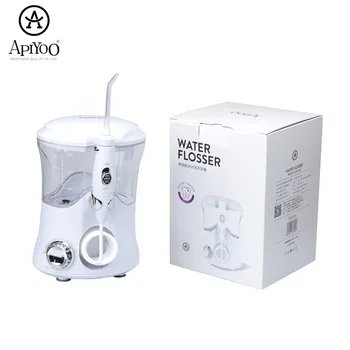

Apiyoo Oral Irrigator CF-8 Water Flosser Portable Electric Dental 4 Jet Tips 800ML Water Tooth Care Teeth Cleaner Toothbrush