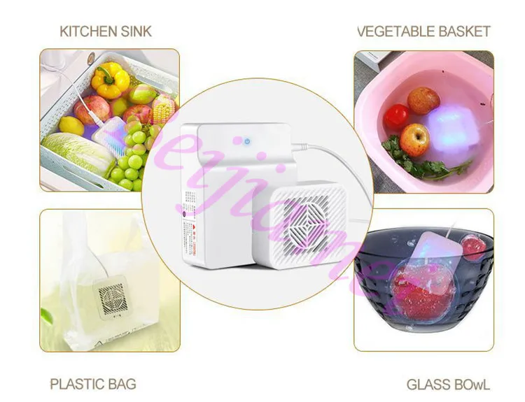 Home Food Material Meat Sterilizer Purifier 8L Electric Vegetable Fruit Washing Cleaner Washer Machine 5