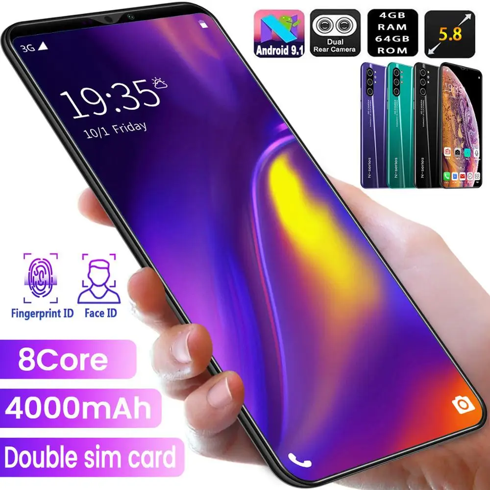 TEMK Note10 3G Smartphone 5.8 19:9 Android 10 4GB