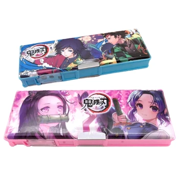

Ghost slayer animation two-dimensional pencil case for children and pupils
