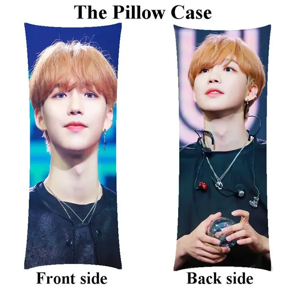 pillowcase Девушка парень Лим молодых мин тела подушку Чехол в Корейском стиле AB6IX длинная подушка крышка - Цвет: pillowcase
