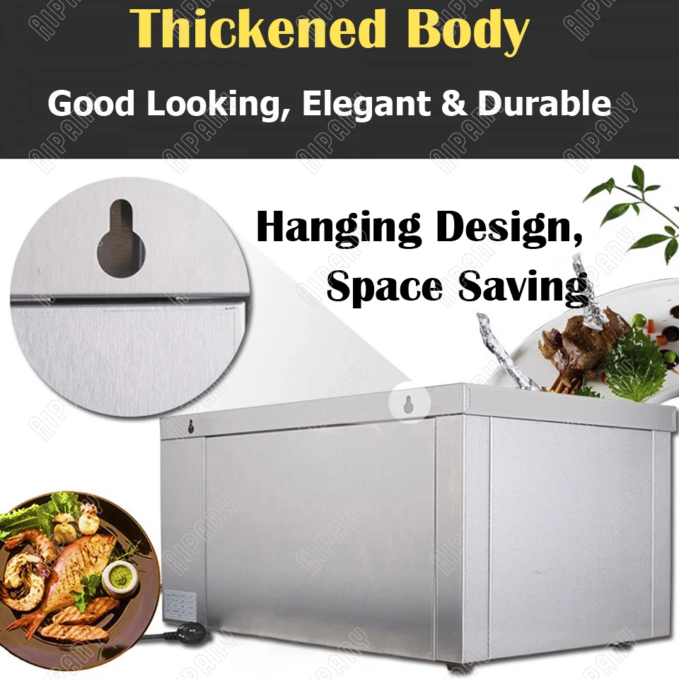 AT936 3-layer electric salamander stainless steel salamander grill commercial hanging salamander oven lift salamander machine