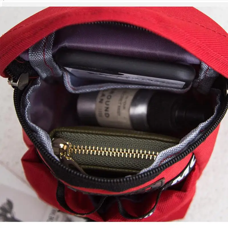 Canvas Letter strap Antitheft Messenger Crossbody Bags Unisex Sling Bags 2019 Purses custom chest rig bag chest bag