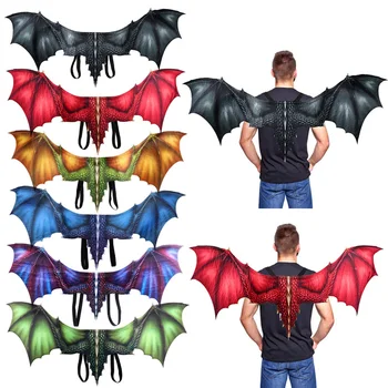 

3D Dragon Wing Halloween Mardi Gras Costume Accessory Cosplay Party Decoration LBShipping