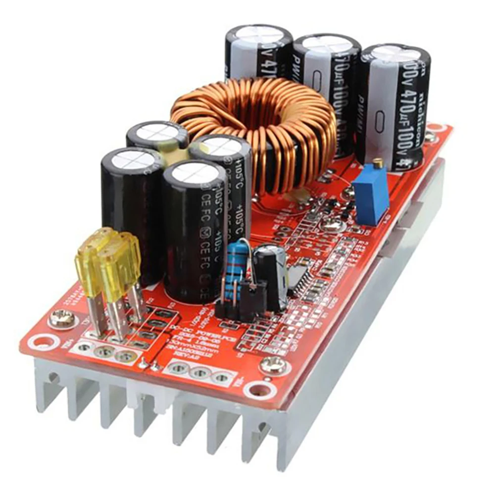 

DC 20A 1200W Boost Constant Current Module Variable Voltage Power Supply IN 12-83V Top Quality Step Up Module