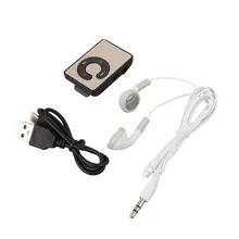 Портативный мини-клип USB MP3 плеер музыкальный медиа поддержка Micro SD TF карта Мода Hifi MP3 Спорт на открытом воздухе