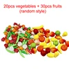 20pcs veg 30pcs fru