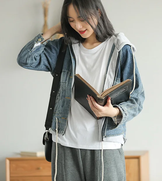 Ideal  Max LuLu 2019 New Autumn Korean Fashion Punk Streetwear Ladies Vintage Clothes Women Denim Jackets 