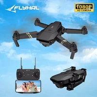 Eachine & Flyhal E58 PRO WIFI FPV con angolo di regolazione della fotocamera HD 1080P modalità alta tenuta pieghevole RC Drone Quadcopter RTF Dron Toy