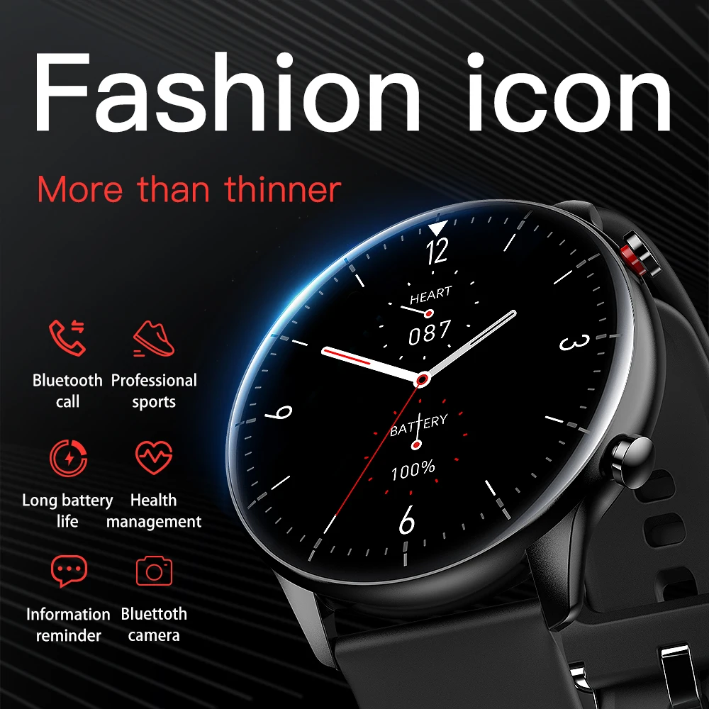 Ультратонкие Смарт-часы Microwear L21 с Bluetooth IP68 водонепроницаемые для мужчин женский
